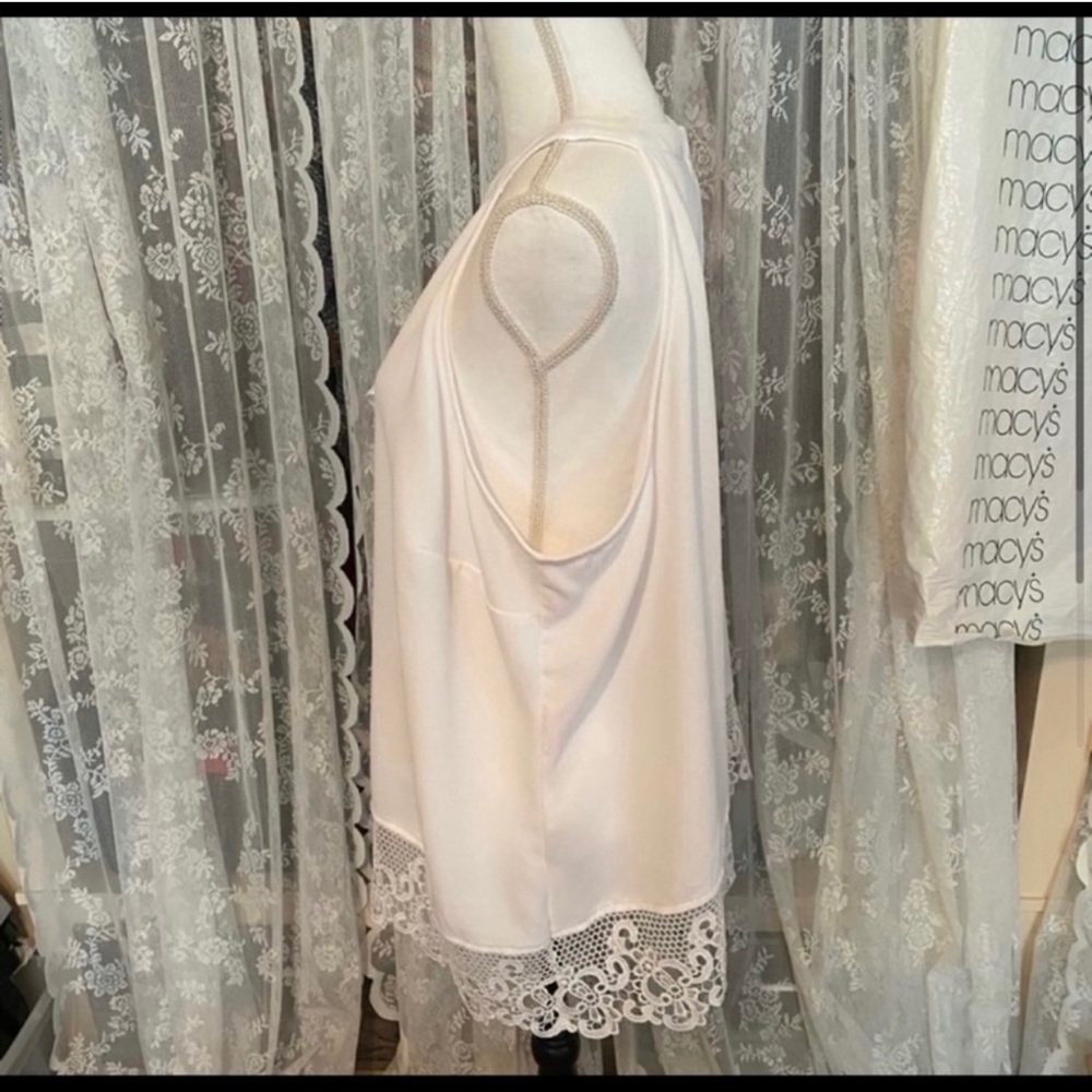 Worthington blouse White 3X. - Picture 3 of 7